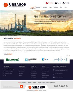 Web Design by Creative Usha for Tauros Media | Design: #5397342