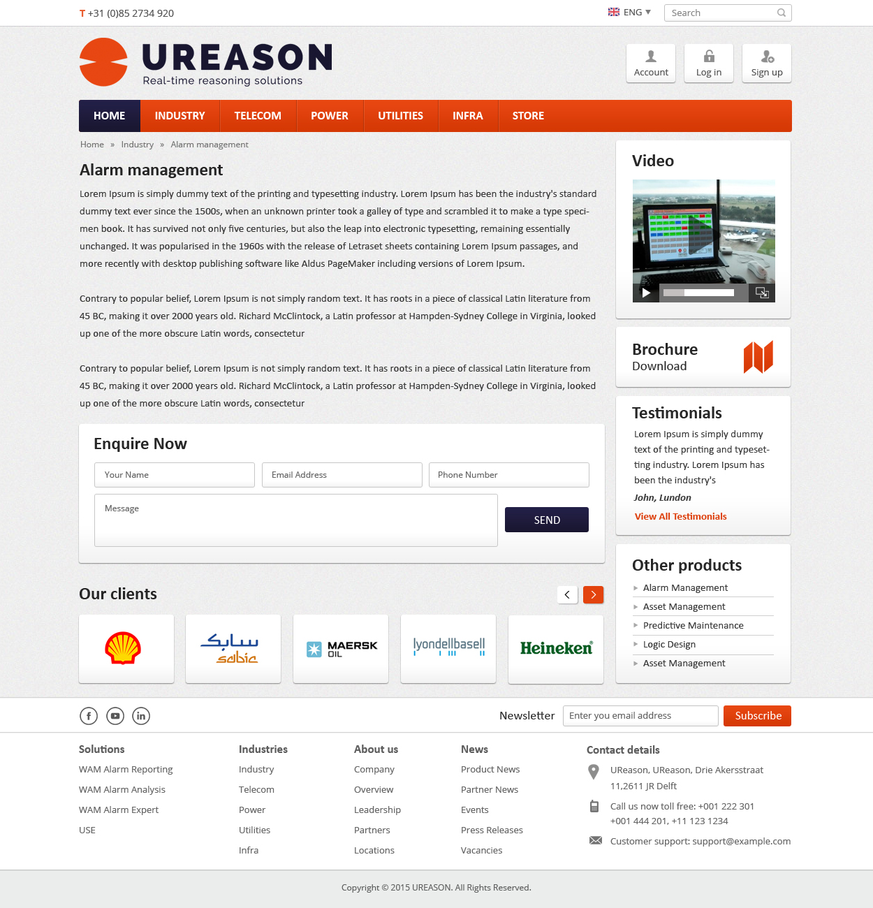 Web Design by Brajpal Freelance Website Designer for Tauros Media | Design #5373304