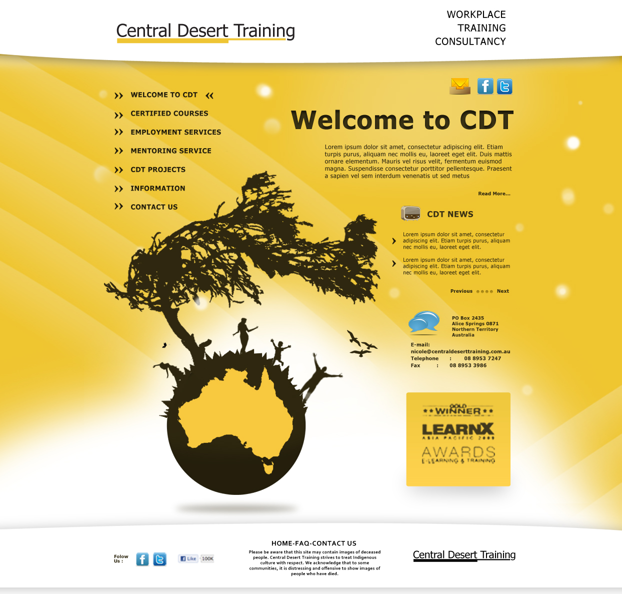 Web Design by DAWNNING for this project | Design #300908