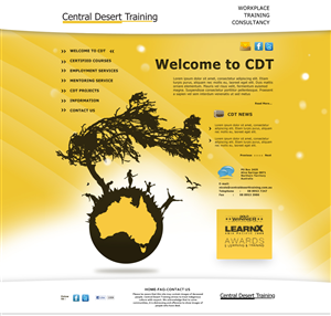 Web Design by DAWNNING for this project | Design #300908