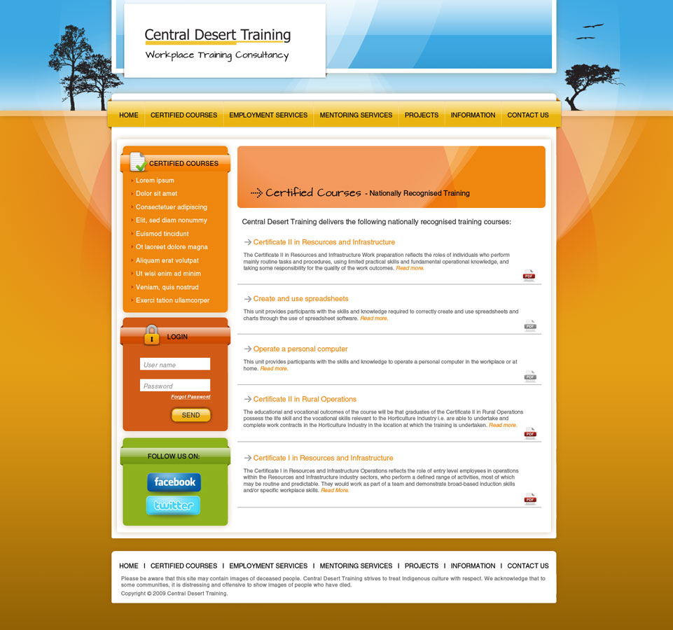 Diseño Web por Amy84 para este proyecto | Diseño #305566