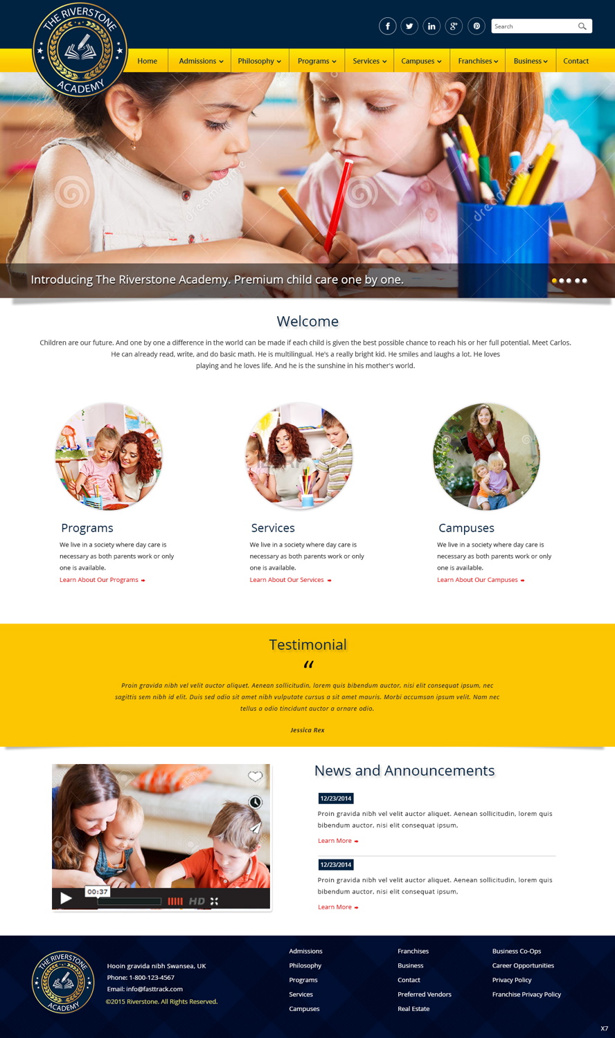 Web Design by pb for this project | Design #5370579
