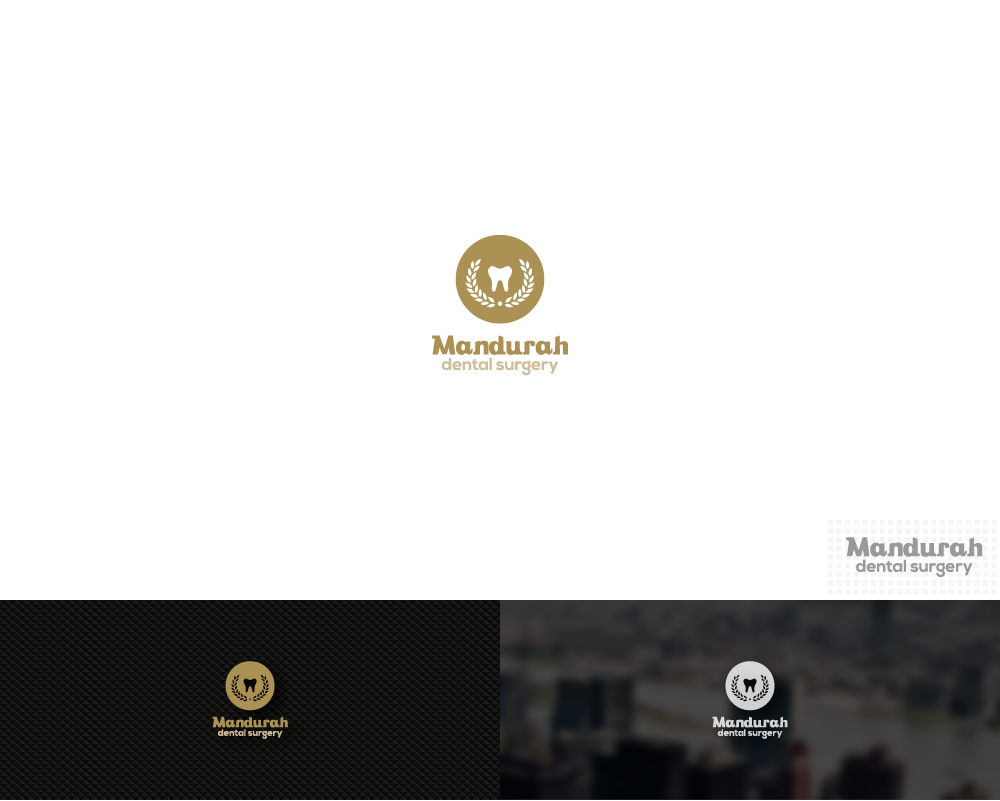 Logo Design by Axinite for mandurah dental surgery | Design #5371924
