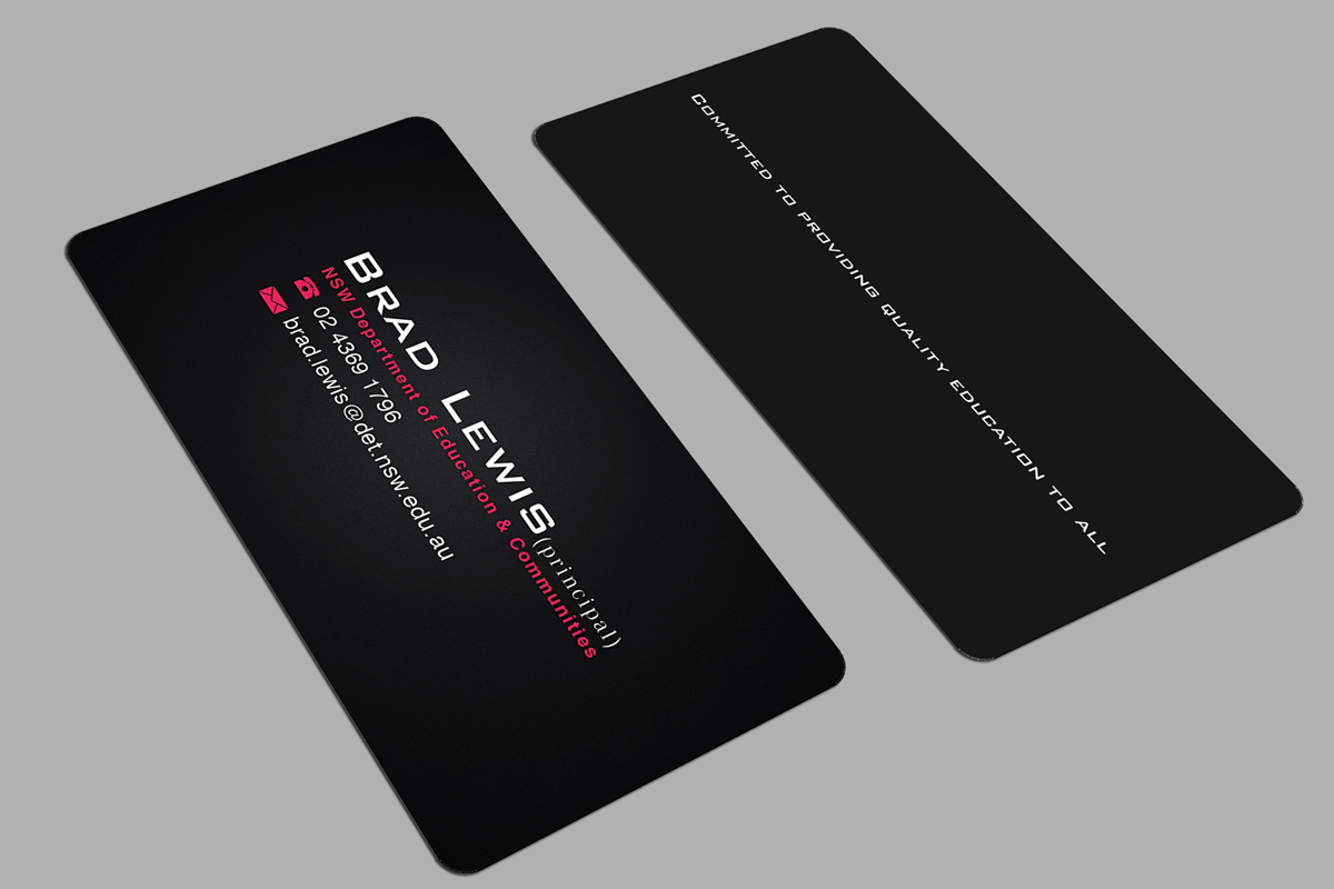 Diseño de Tarjeta de Presentación por Riz' para este proyecto | Diseño #5400624