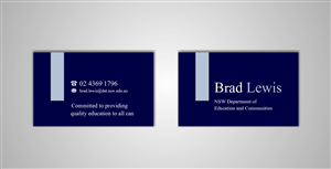Business Card Design by Jecha for this project | Design: #5406621