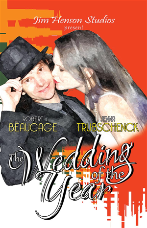 Golden Era Hollywood Movie Poster Design for a Wedding Invitation | Design de Poster par Michael