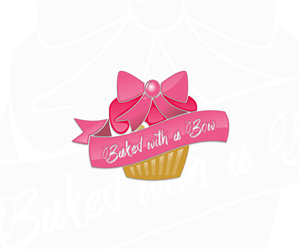 Baked with a Bow | Logo Design by damian