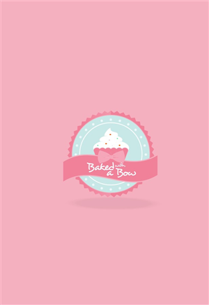 Baked with a Bow | Logo Design by alok bhopatkar