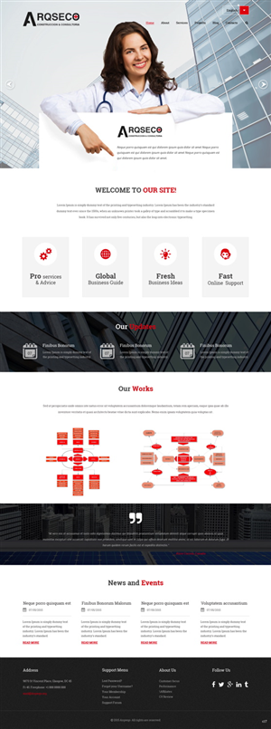 Web Design by pb for this project | Design: #5925873