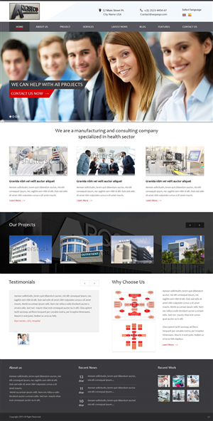 Web Design by pb for this project | Design: #5932760