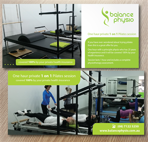 Pilates 1 on 1 Session | Design de Flyer par alex989