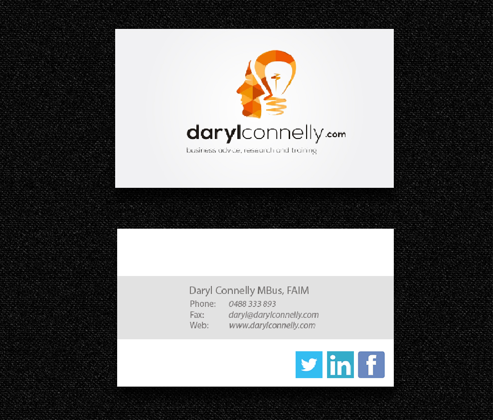 Business Card Design by V.George for this project | Design #1510010