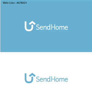 USendHome | Logo Design by 3dwOrX