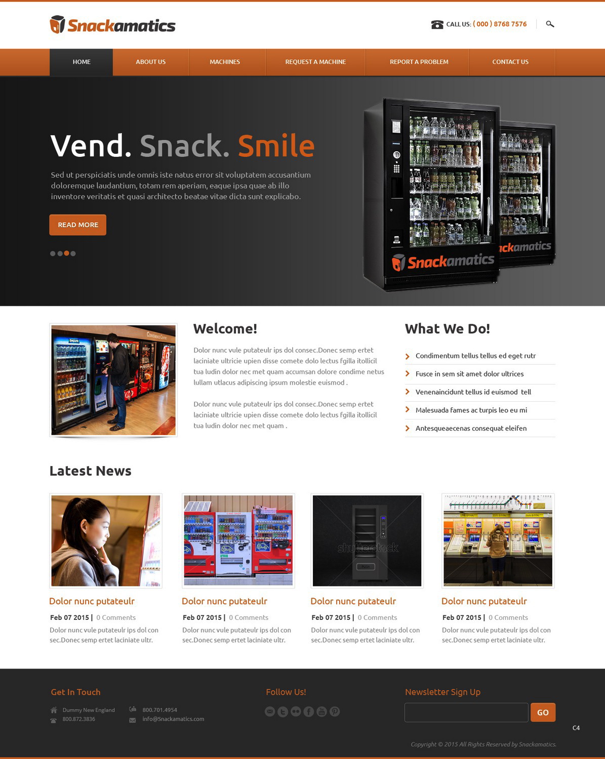 Web Design by pb for this project | Design #5443482