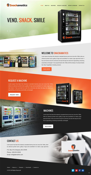 Web Design by pb for this project | Design #5443505
