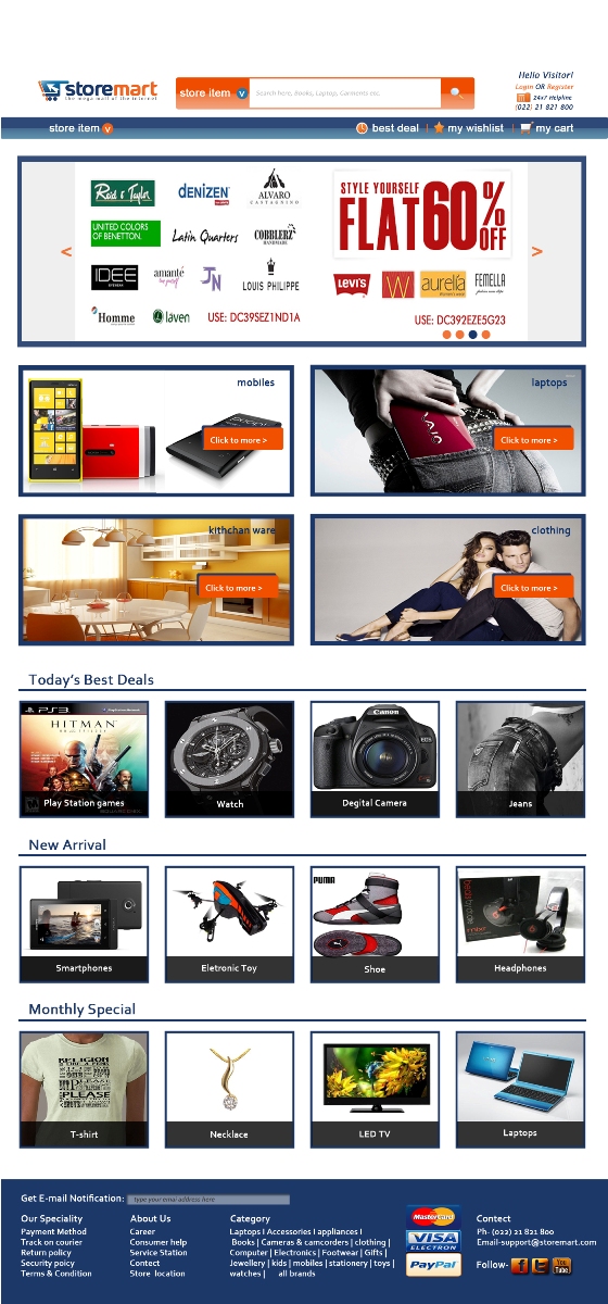 Web Design by NirmalCreation for this project | Design #1524106
