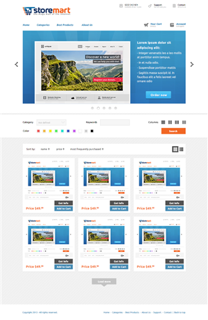 Web-Design von Veleriq für dieses Projekt | Design: #1505638
