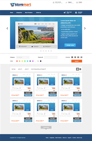 Web-Design von Veleriq für dieses Projekt | Design: #1505644