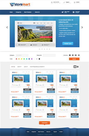 Web-Design von Veleriq für dieses Projekt | Design: #1506188