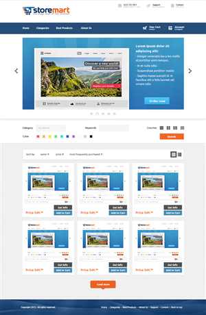 Web-Design von Veleriq für dieses Projekt | Design: #1510651