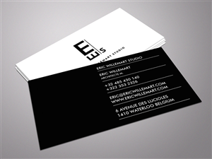 Business Card Design by dell95 for eric willemart studio | Design: #5390369