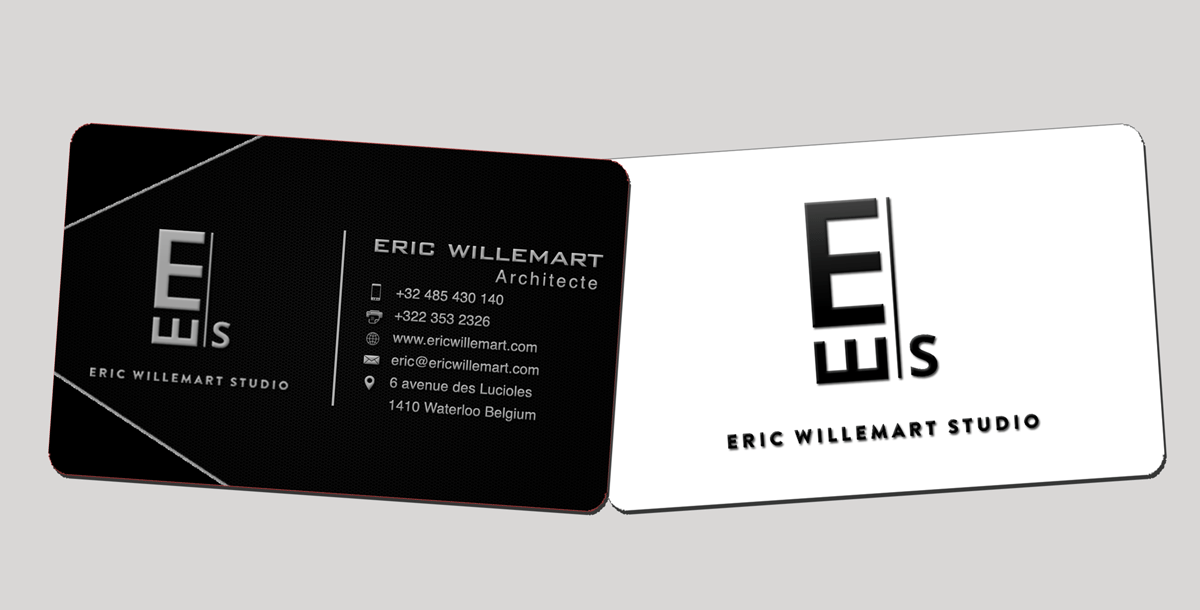 Business Card Design by Riz' for eric willemart studio | Design #5383281