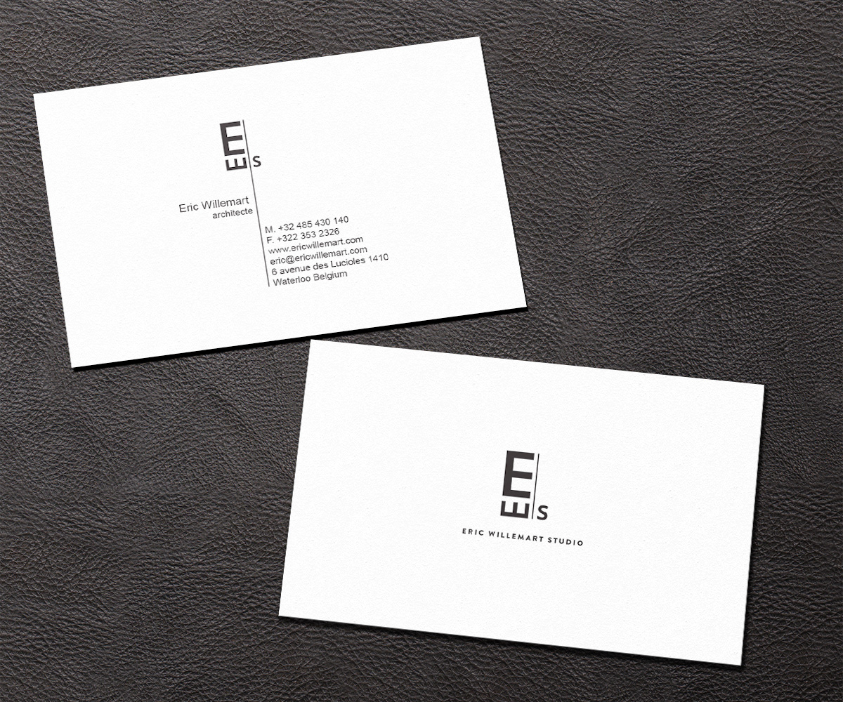Business Card Design by Drumbi for eric willemart studio | Design #5375019