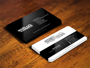 Business Card Design by halum420