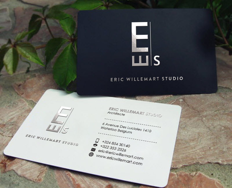 Business Card Design by halum420 for eric willemart studio | Design #5446770