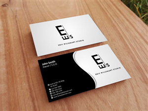 Business Card Design by szabist for eric willemart studio | Design: #5400731
