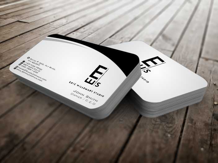 Business Card Design by szabist for eric willemart studio | Design #5400733