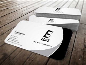 Business Card Design by szabist for eric willemart studio | Design: #5400740