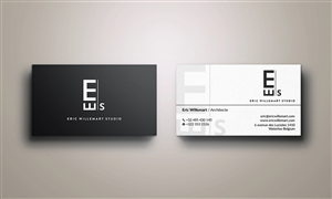 Business Card Design by Stylez Designz for eric willemart studio | Design: #5435257