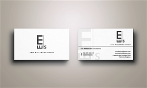 Business Card Design by Stylez Designz for eric willemart studio | Design: #5435258