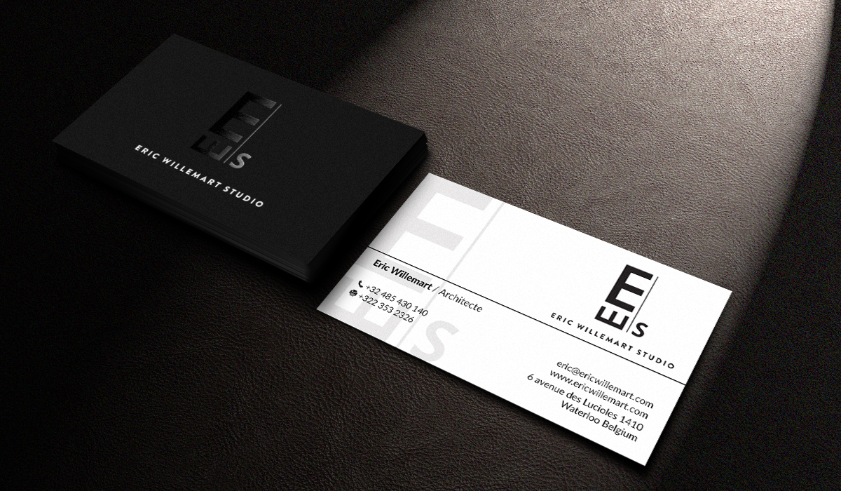 Business Card Design by Stylez Designz for eric willemart studio | Design #5435291