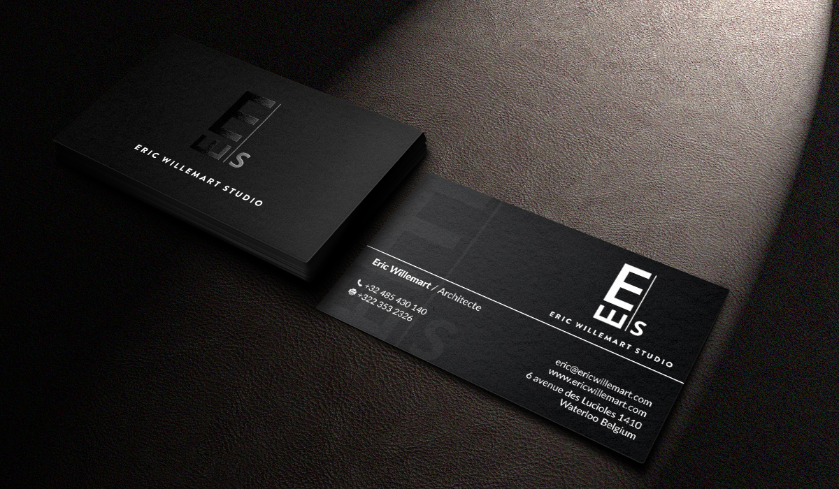 Business Card Design by Stylez Designz for eric willemart studio | Design #5435314