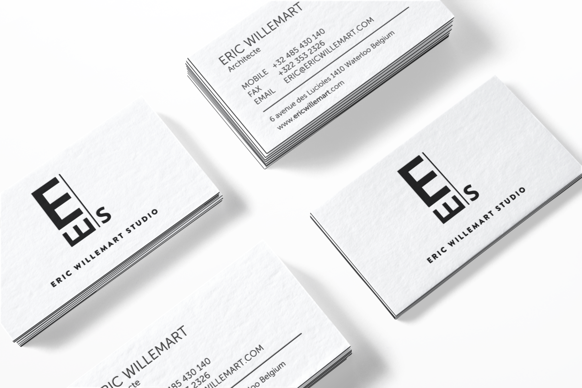 Business Card Design by HYPdesign for eric willemart studio | Design #5403441