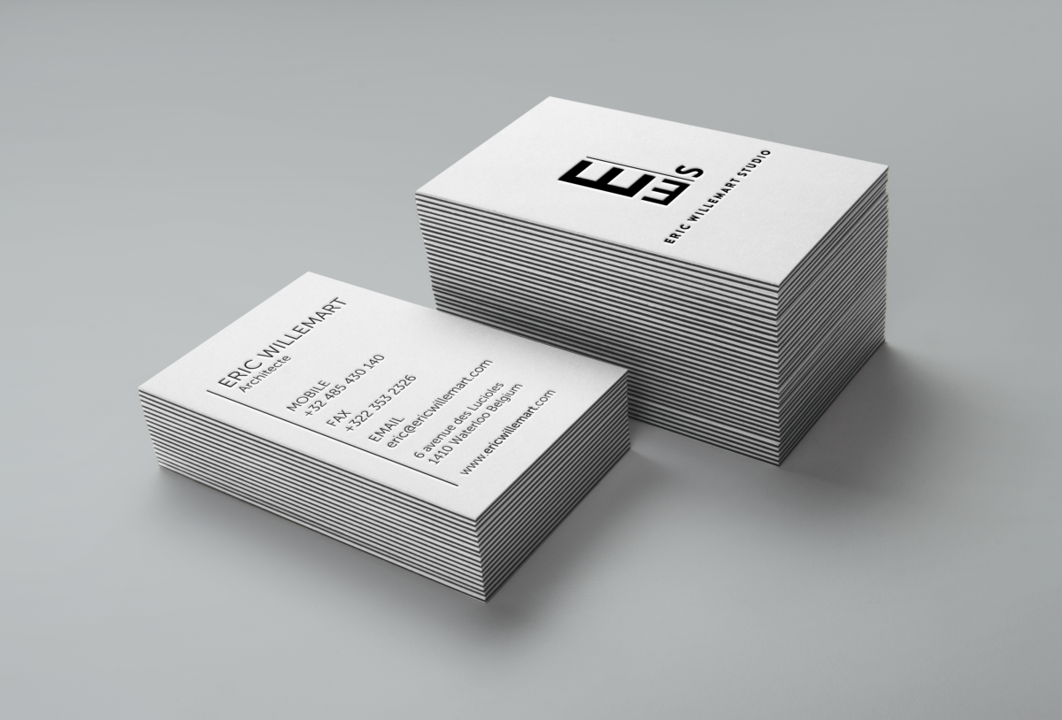 Business Card Design by HYPdesign for eric willemart studio | Design #5403447