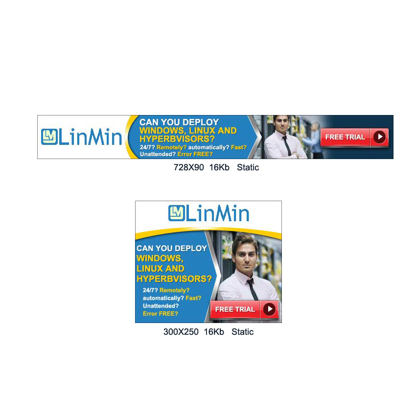 Banner Ad Design by DesignXyz for LinMin Corp. | Design #5380877