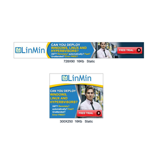 Banner Ad Design by DesignXyz for LinMin Corp. | Design: #5380877