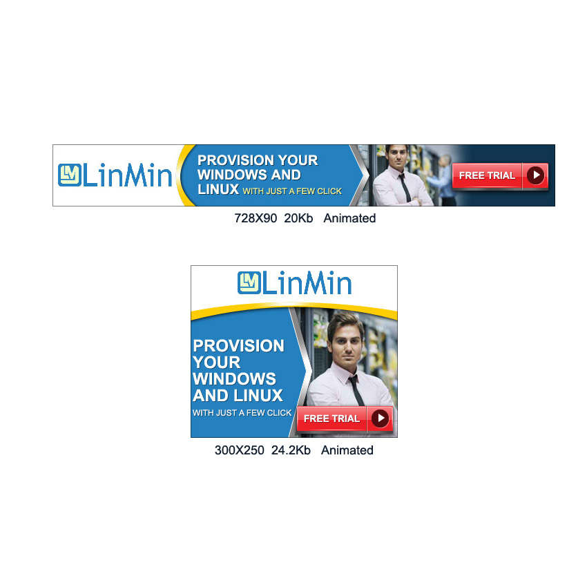 Banner Ad Design by DesignXyz for LinMin Corp. | Design #5387114