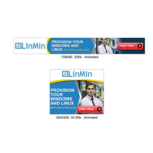 Banner Ad Design by DesignXyz for LinMin Corp. | Design: #5387114