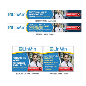 Banner Ad Design by DesignXyz for LinMin Corp. | Design: #5394450