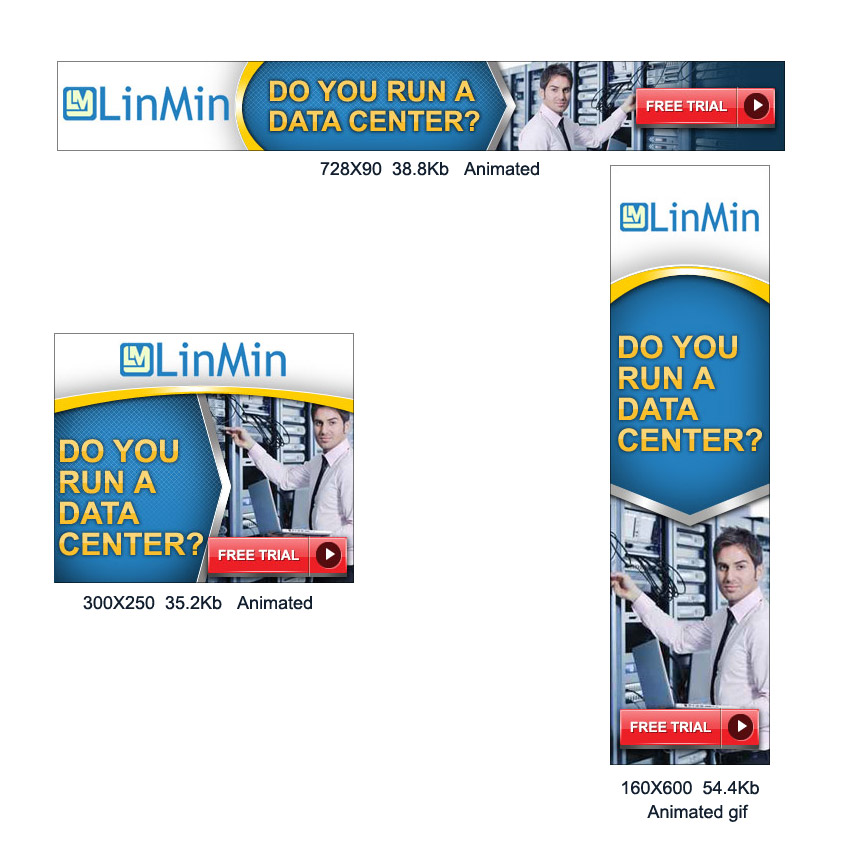 Banner Ad Design by DesignXyz for LinMin Corp. | Design #5414433