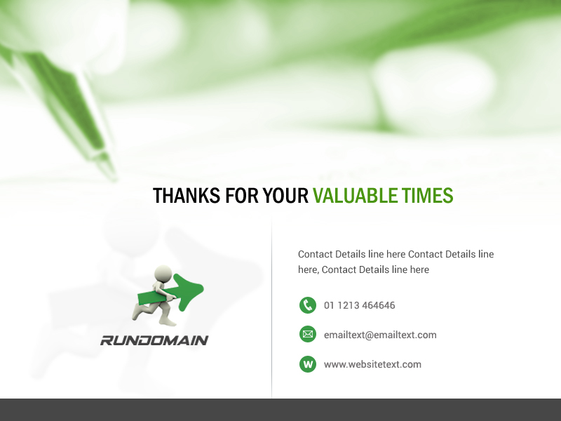 PowerPoint Design by Best Design Hub for Rundomain GmbH | Design #5372236