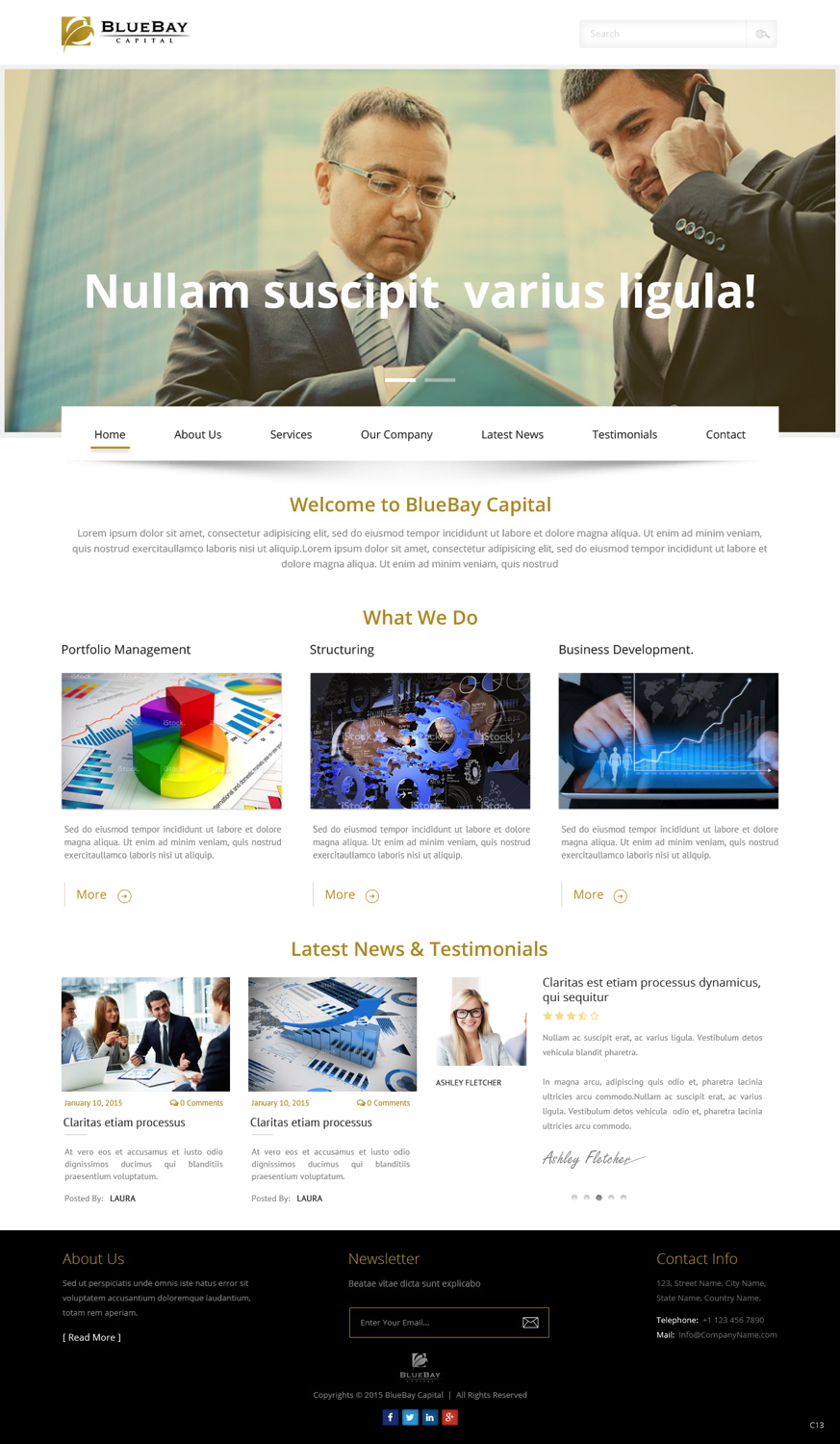 Web Design by pb for this project | Design #5378221