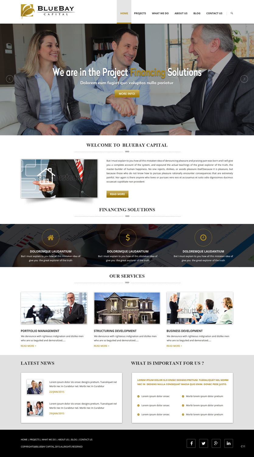 Web Design by pb for this project | Design #5378225