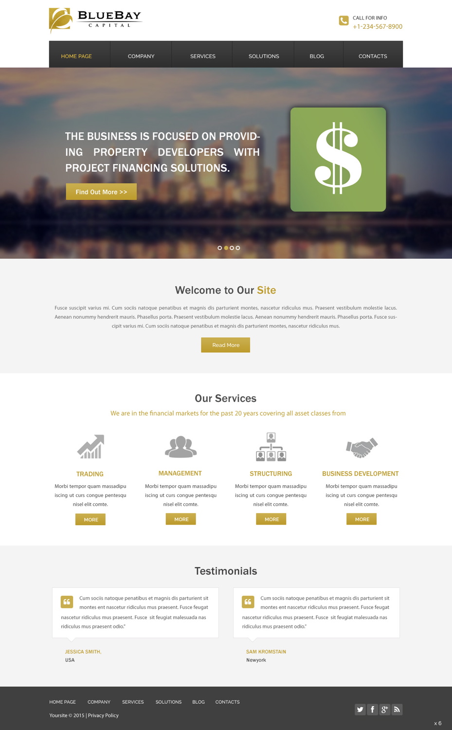Web Design by pb for this project | Design #5378259