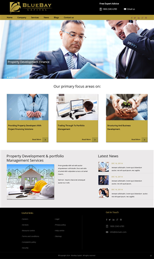Web Design by pb for this project | Design: #5389730