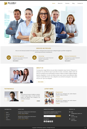 Web Design by pb for this project | Design: #5389731